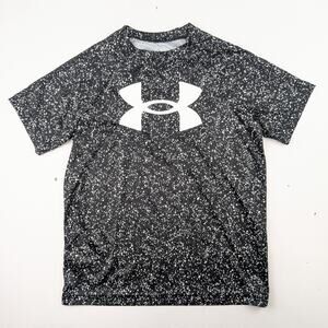Under Armour Black/White Speckled Tee